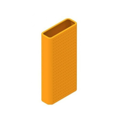 Чехол силиконовый для Xiaomi Power Bank 2 20000 mAh (Оранжевый)